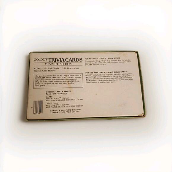 Vintage 1984 Golden Trivia Cards M*A*S*H Edition Complete - Picture 6 of 7